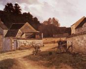 阿尔弗莱德 西斯莱 : Village Street in Marlotte